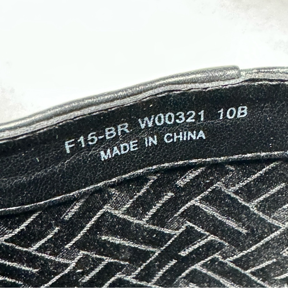 Cole Haan Grand Os Claremont Black Smooth Embossed Leather Bootie Womens Sz 10 B - Picture 11 of 11